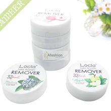 1 коробка для снятия лака для ногтей locia УФ гель для ногтей маникюр очищение для кутикулы влажные салфетки включают 32 насадки