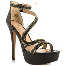 Alias Frauen Sandalen 2016 Schwarz Damen Partei Schuhe Sexy Designer Sandalen Nach Maß Plus Größe Sandale Sexy High Heel Sandaletten