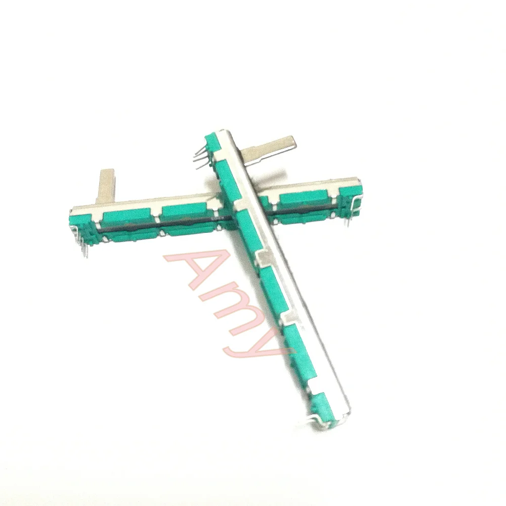 Mixer fader 75mm A20K slide potentiometer 2 channel A203 handle 15MM high volume faderin Switch