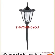 2 шт Водонепроницаемый солнечный светильник для газона