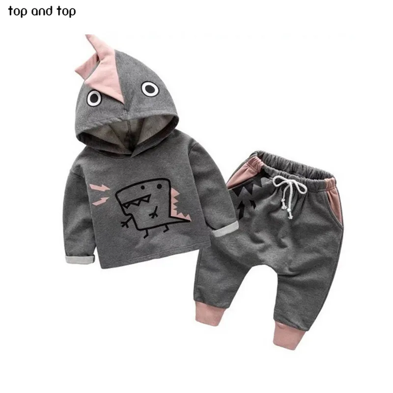 2017 New summer baby girls clothing sets cartoon t shirt pants 2pcs set infants party clothes
