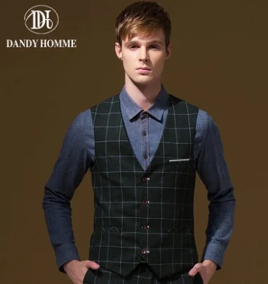 Young Man Business Wedding Groom font b Formal b font font b Suits b font Vests