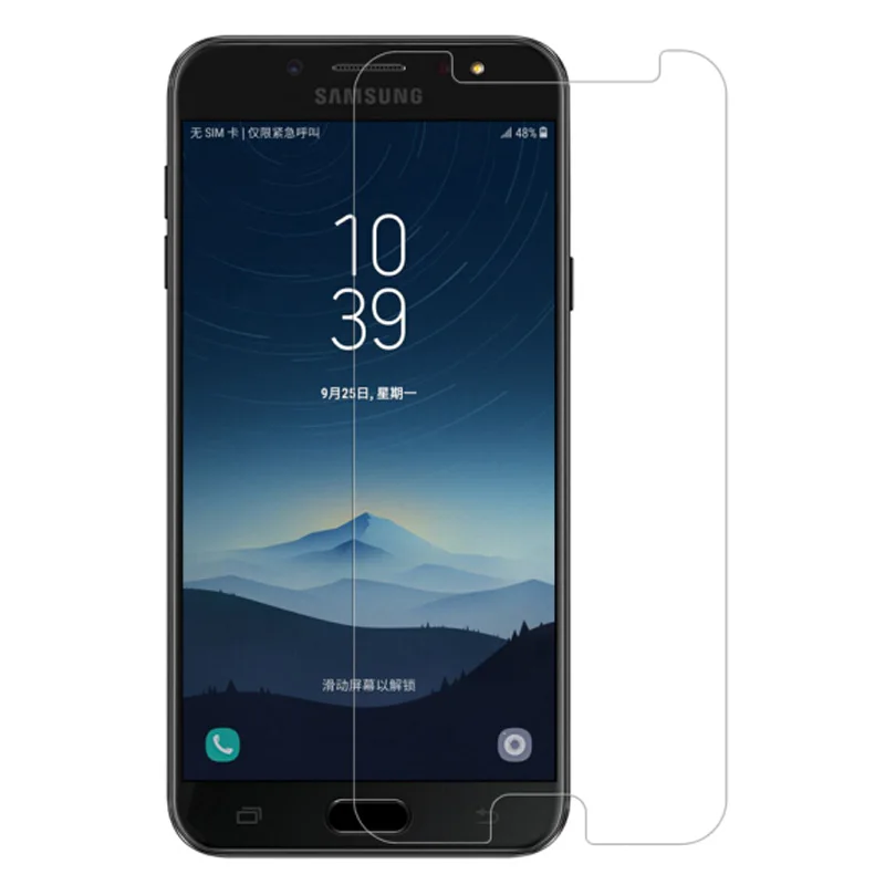 9H 2.5D Закаленное стекло для Samsung Galaxy A6 A7 J3 J4 J6 J7 2018 J2 Core Amp Prime 3 Защитная пленка