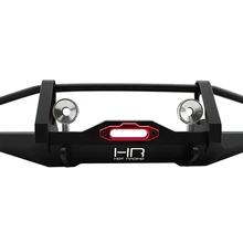 Горячая гоночный алюминиевый передний бампер для 1/10 Traxxas TRX-4 TRX4 осевой SCX10 II 90046 90047 Rc автомобилей запчасти для модификации; Новинка