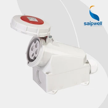 

High-end Type Industrial Socket / Waterproof Industrial Electrical Socket Surface Mounted Socket IP67 4P 32A (SP-1206)