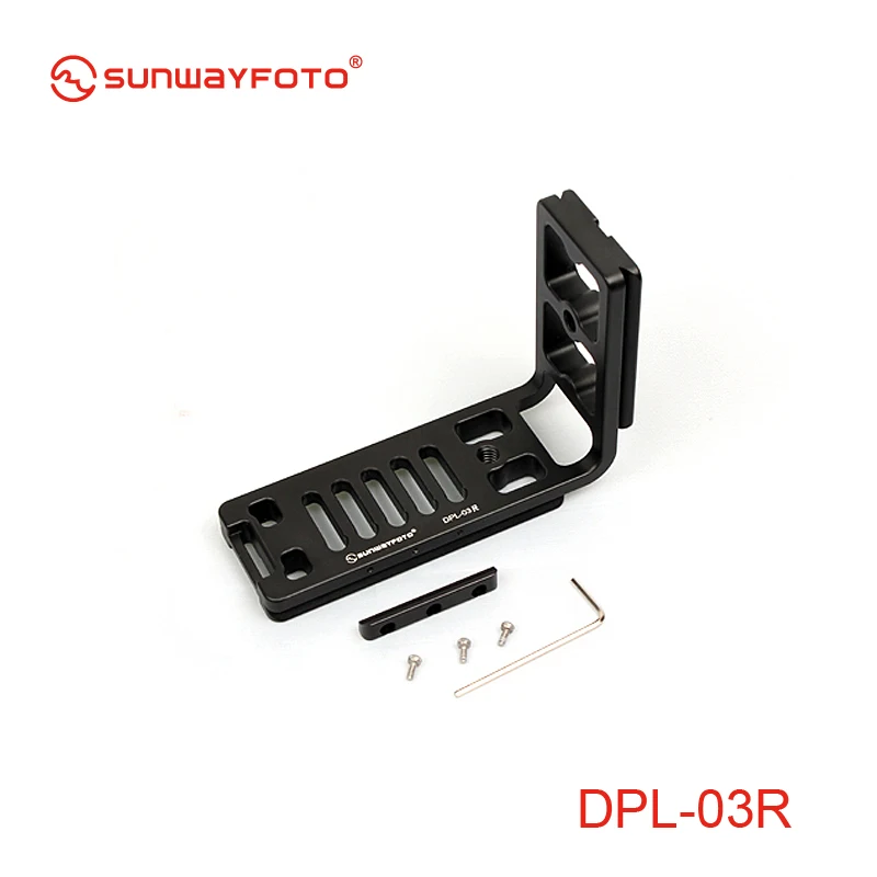 

Free shipping SUNWAYFOTO Universal plate DPL-03R for camera body Really Right Stuff, Benro compatible