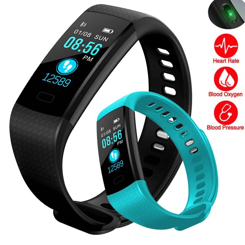 

Fitness Smart Watch Women Men Sport Wristband Heart Rate Monitor Running Pedometer Intelligent Male Watch Clock For Android IOS