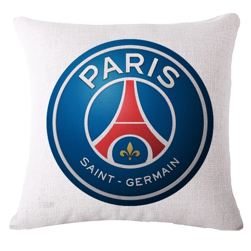 PAPIS SB29 DFCO 1913 TFC ASSE OGC NICE Football team logo Cushion Cover Pillow kussens woondecoratie cojin 45x45cm KDT1964 | Дом и сад