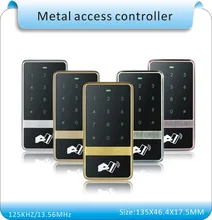 Free shipping high quality metal shell 10 crystal tag+RFID Proximity Card Access Control System RFID/EM Card Access Controller Free shipping high quality metal shell 10 crystal tag+RFID Proximity Card Access Control System RFID/EM Card Access Controller
