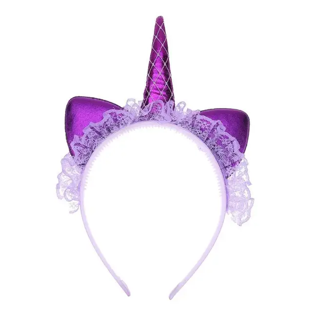 Rainbow Hairband Cartoon Funny Headband Elastic Multicolor Infant