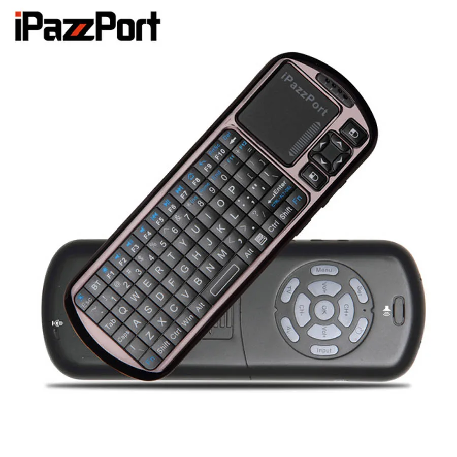 iPazzPort Mini Wireless Bluetooth keyboard With Mic and Speaker IR