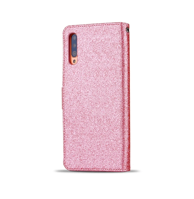 Флип-чехол из искусственной кожи для Etui samsung A70 блестящий чехол на магните для телефона для Coque samsung Galaxy A70 Чехол-книжка