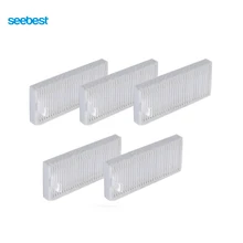 Seebest Robot Vacuum Cleaner Spare Parts White Filter 5pcs for D750,D730,D720