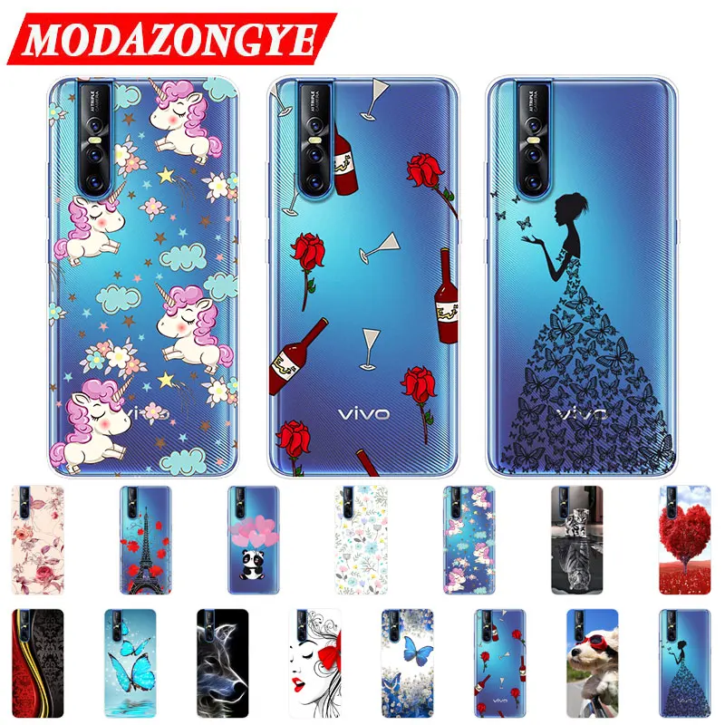 

VIVO V15 Pro Case VIVO V15 Case Silicone TPU Phone Case For VIVO V15 Pro V15Pro V 15 Pro VIVOV15 Case Soft Protective Cover
