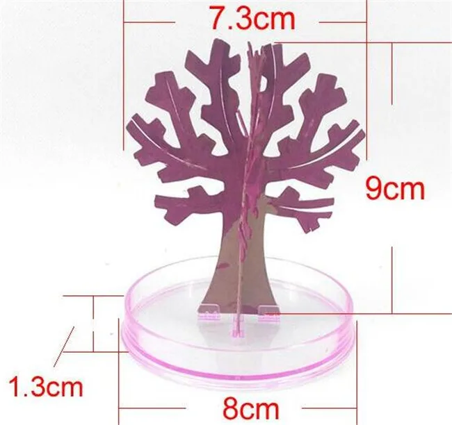 Actionbabei визуальный волшебный искусственный Сакура деревья декоративные растущие DIY Бумага дерево подарок новинка детские игрушки цветок дерево