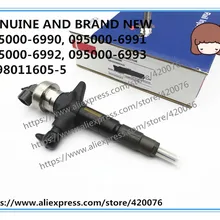Подлинная и абсолютно дизельного топлива инжектор 095000-6990, 095000-6995, 8-98011605-1 для D-MAX/Родео 4JK1 2.5L двигателя