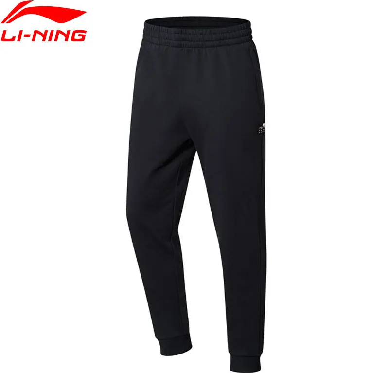 Preise Li Ning Männer SCHLECHTE FÜNF Basketball Serie Schweiß Hosen 100% Baumwolle Regelmäßige Fit Futter Sport Hosen AKLN125 MKY374
