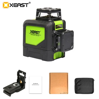 

XEAST 8line laser level 3D Laser Level XE-902 360 Vertical And Horizontal Self-leveling Cross Line Red Beam