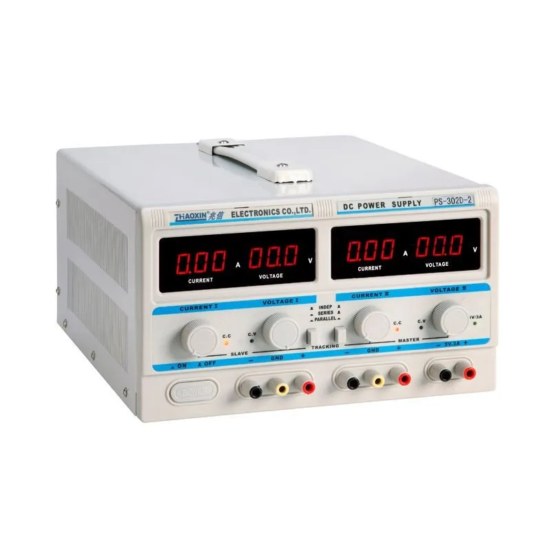0,01 V 0.01A PS-302D-2 с двумя источниками питания постоянного тока 30v 2a цифровой Мощность лаборатории Мощность