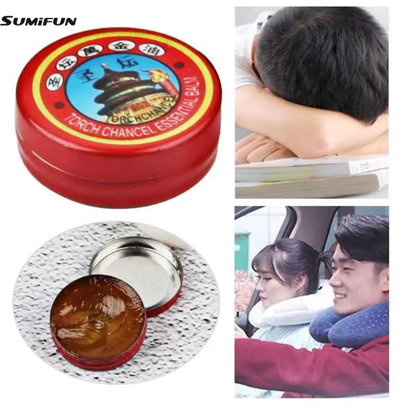 

1pcs Influenza Cold Headache Relax Essential Balm Summer Oil Cooling Tiger Balm Red Chinese Update Yourself Flu Treatment