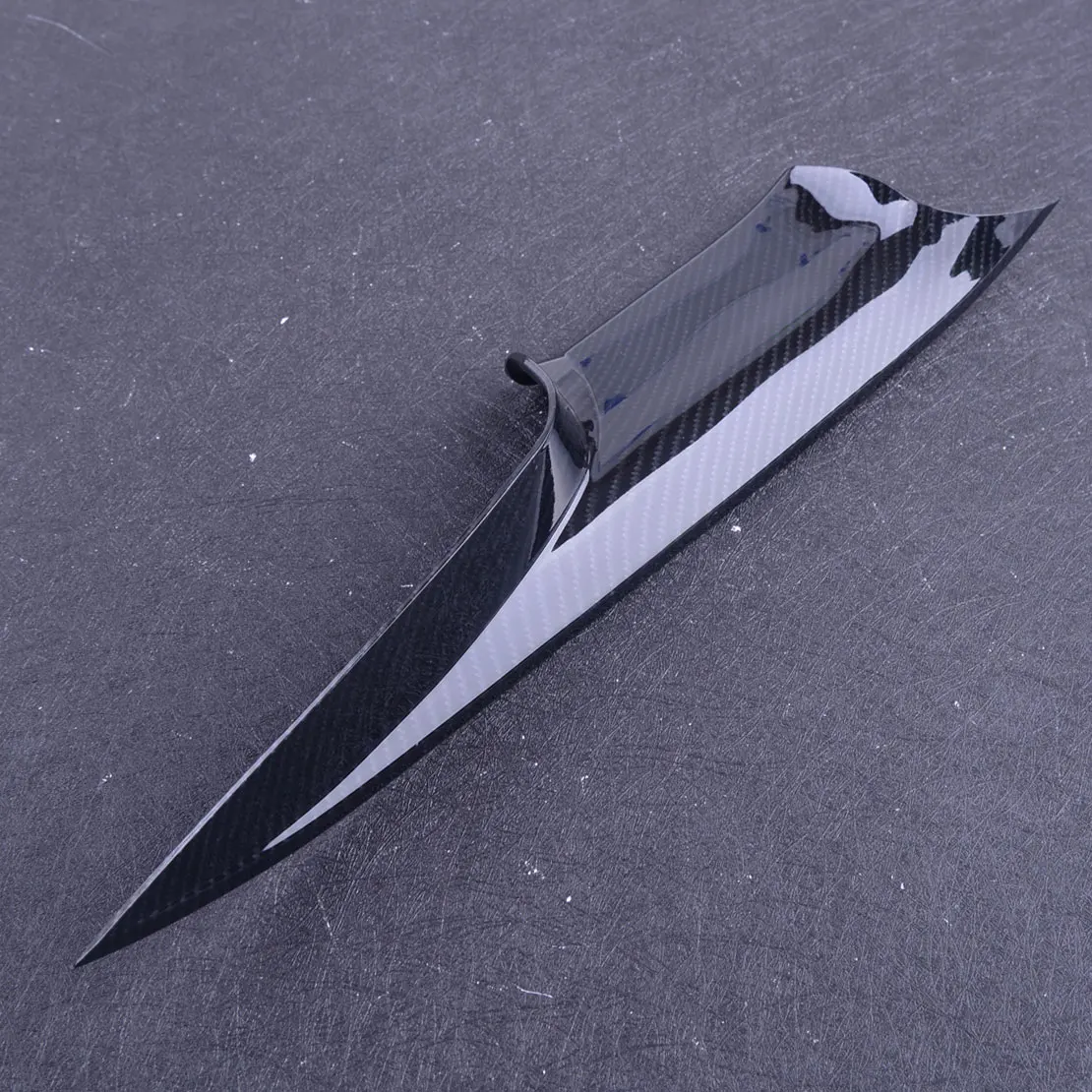 

DWCX ABS Carbon Fiber Front Right Interior Inner Door Handle Cover Panel Pull Carrier Trim Fit for BMW 7 F01 F02 2008-2015