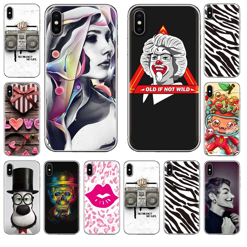 Phone Case For Samsung A5 2018/ S7/ S8/ S9/ S9 Plus/ A7 A50 Stylish Patten Series TPU Silicone Back Cover |