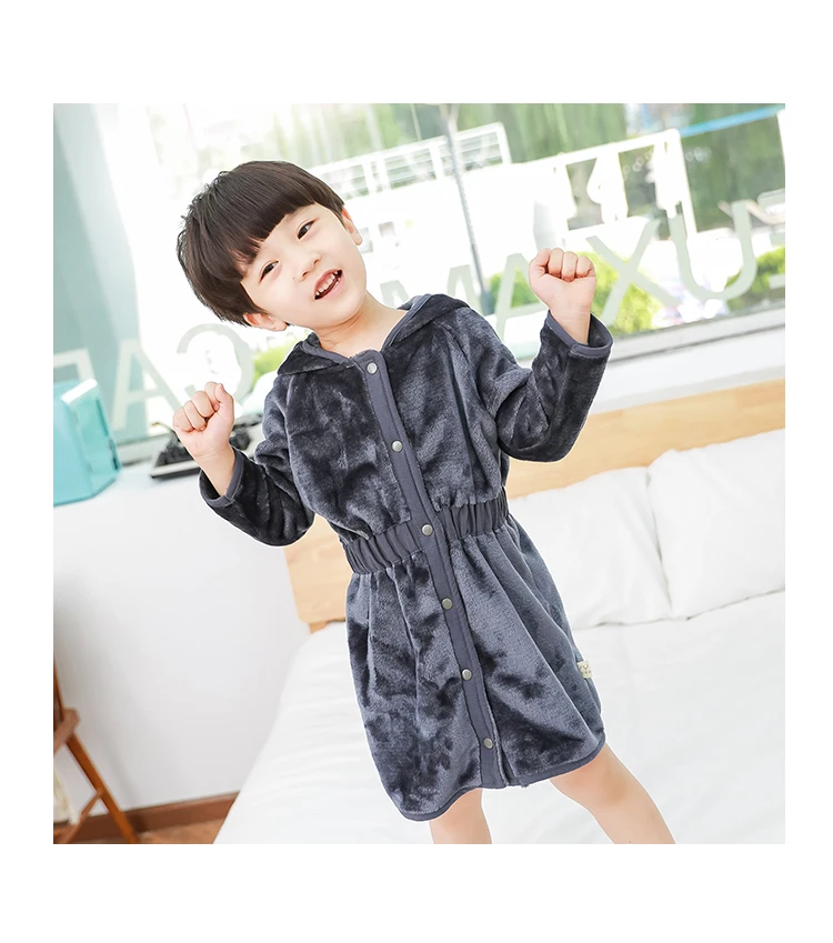 children Pajamas Flannel robes_06