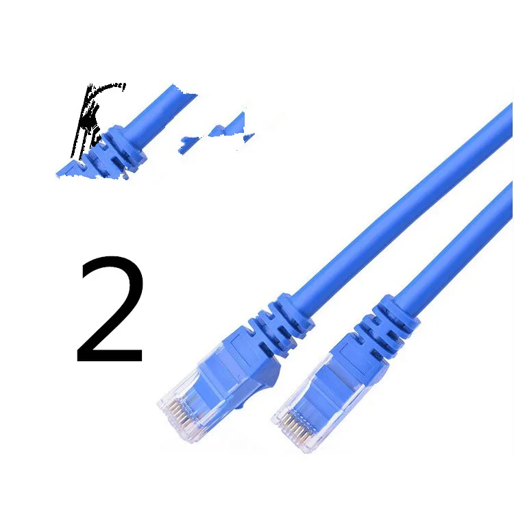 

DZ MEIBAI 2018 CAT7 RJ45 Ethernet Cables Connector Ethernet Internet Network Cable 222222