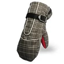 Корейские модные женские лыжные перчатки на полный палец, уличные перчатки для сноуборда, зимние лыжные перчатки, ветрозащитные водонепроницаемые зимние перчатки