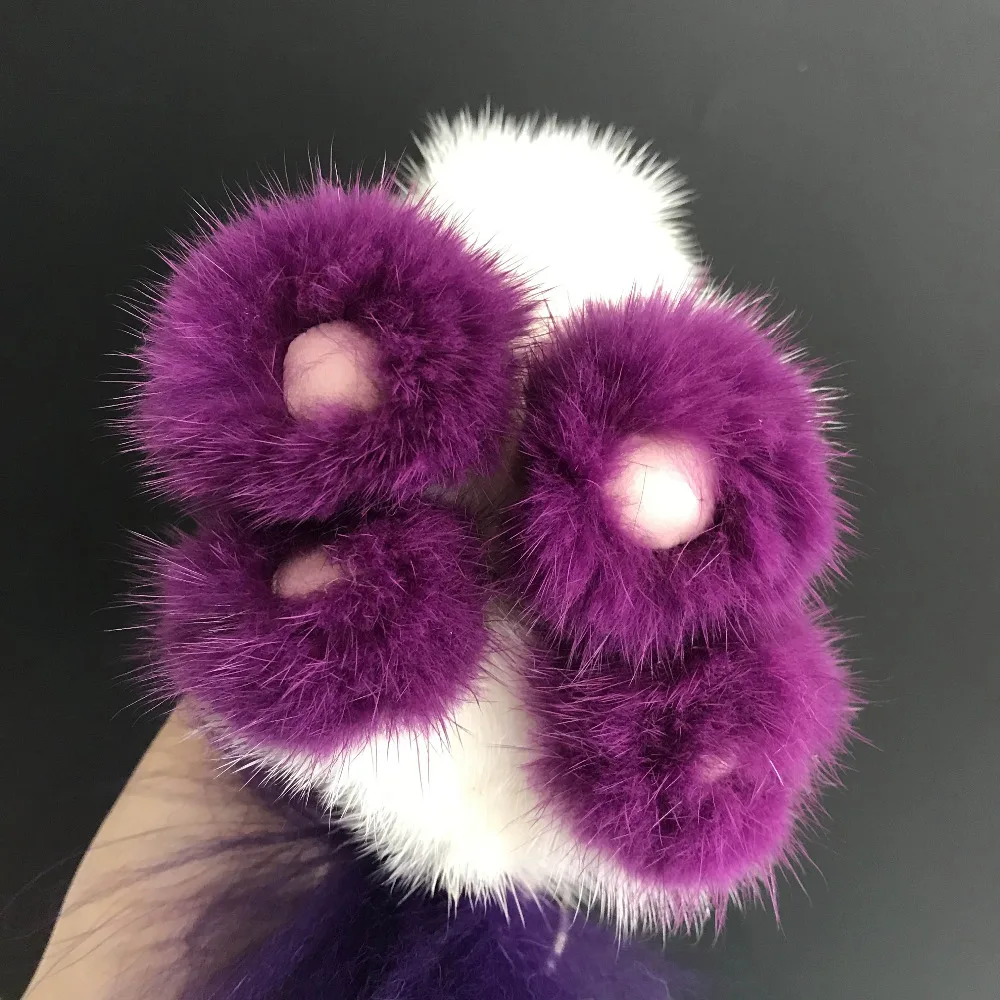 Magicfur So Cute Unicorn кукольный брелок из натурального меха норки с животными сумочка
