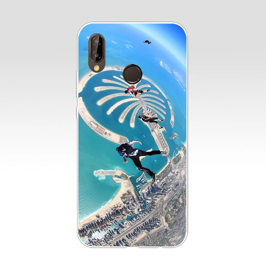 Мягкий силиконовый чехол для huawei p 20 lite pro y6 2017 mate 10 lite|Бамперы| |
