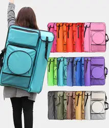 Одноцветное цвета модные книги по искусству школьная сумка товары для рукоделия 4 К к большой Рисование набросков доска мешок