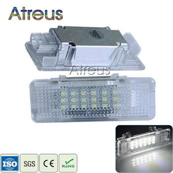 

Atreus Car Door Welcome Lights 12V For BMW E53 X5 E39 Z8 E52 Accessories No error 1Pair White SMD3528 LED Courtesy Lamp Bulb Kit