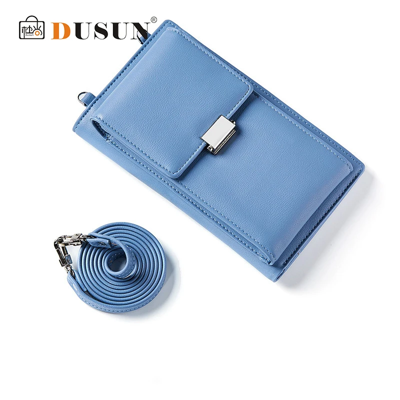 

DUSUN Casual Women Wallets Cards Holder Long Purse Vintage Solid Fashion Standard Wallet Letter Wallet Bag Leather Long wallets