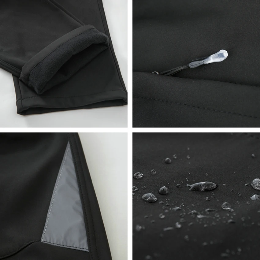 Montañas de invierno Softshell pantalones al aire libre impermeable a prueba de viento de Camping senderismo Trekking esquí pantalones MA205