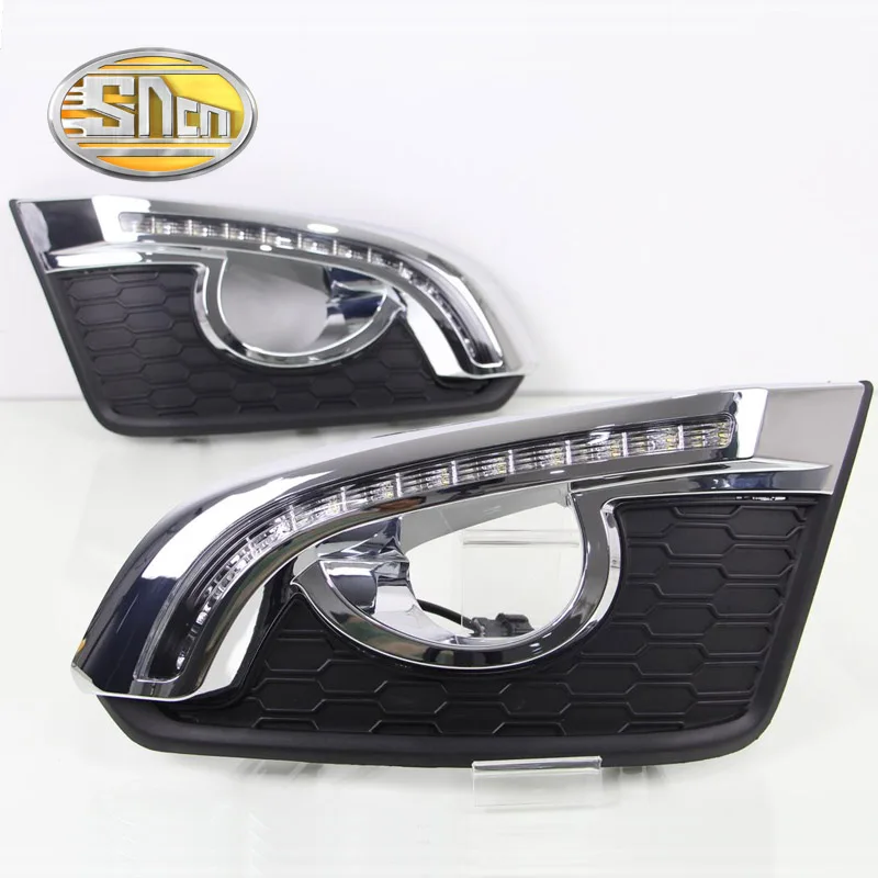 

SNCN LED Daytime Running Light For Chevrolet Captiva 2014 2015 2016,Car Accessories Waterproof ABS 12V DRL Fog Lamp Decoration