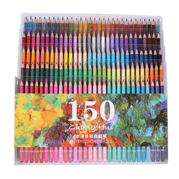 

Ccfoud 150 Colors Colored Pencils Set Sketch Pencil Lapis De Cor No-Toxic Wood Artist Painting Pencil School Supplies