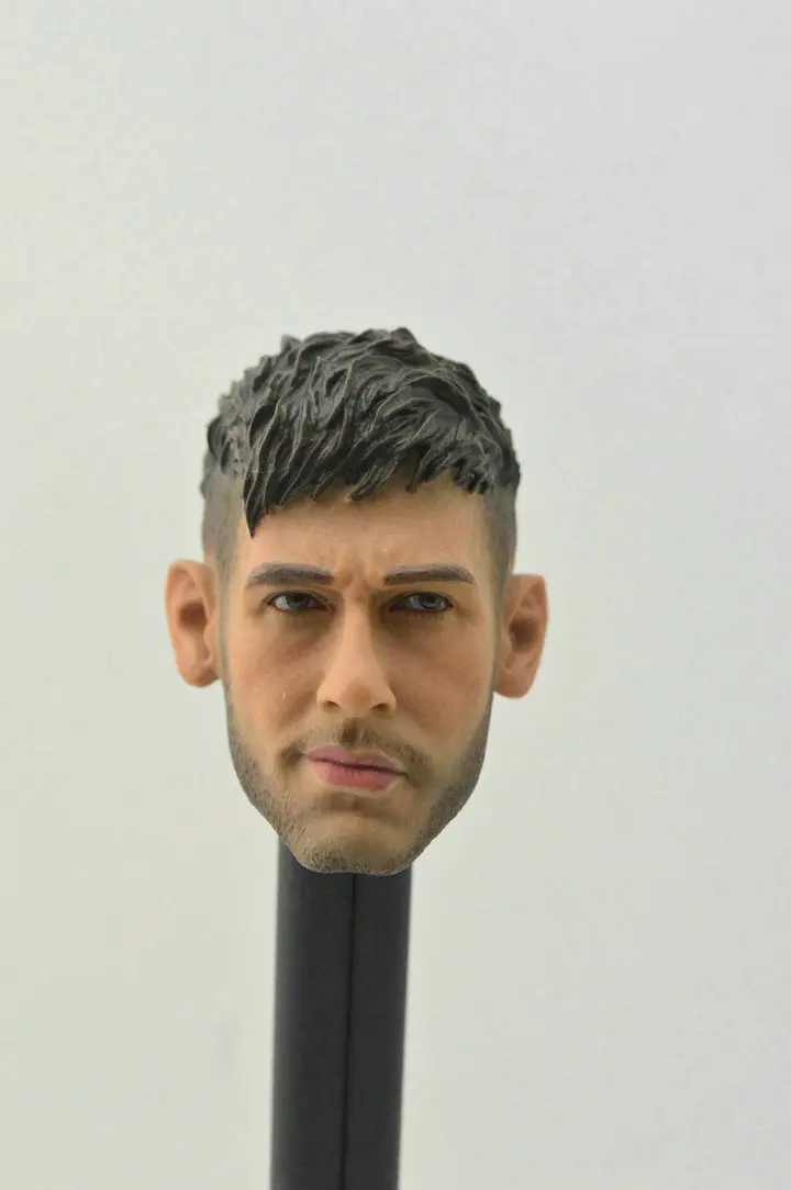 Neymar da Silva Santos Júnio Head Sculpt Fit for 1//6 Scale Action Figures Body