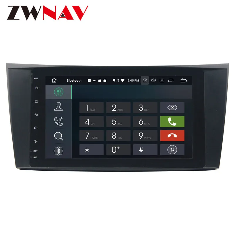 Top Android 9 Car DVD Player GPS navigation For Benz E-Class CLS W219 W211 W463 G-Class headunit multimedia player tape 1