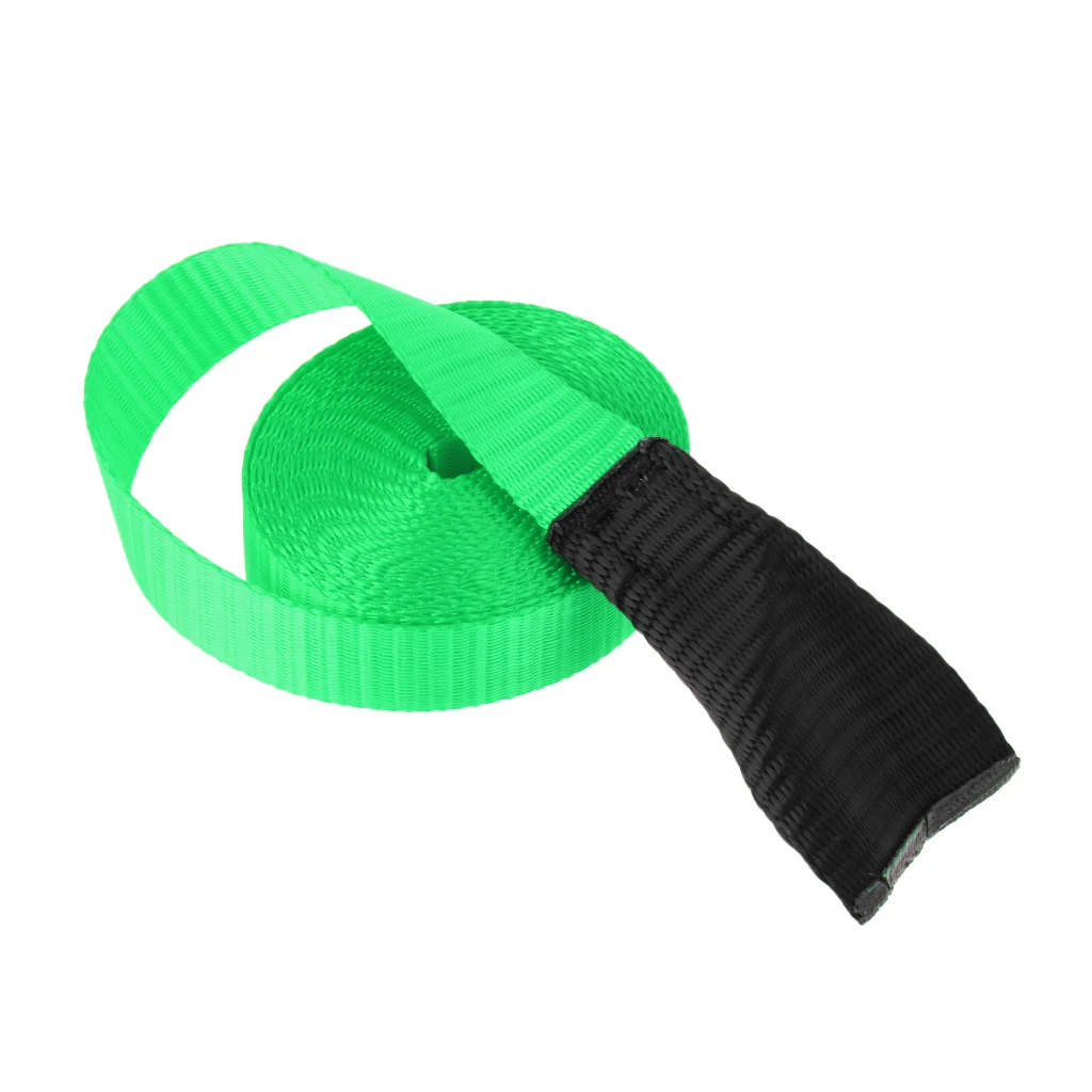 1 inch Wide 5 Meters / 3 Meters Kayak Tie Down Strap Pack Lash Belt Metal Buckle Fabric Protector Luggage Cargo Lash Belt