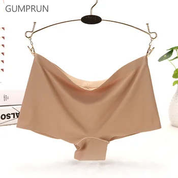 

GUMPURUN Seamless Women Panties Mid-Rise Comfort short Underwear Women Sexy Panties Breathable Cozy Solid Briefs for Women