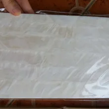 Натуральный белый цвет пресноводный шпон раковины для украшения мебели или деревянная инкрустация только 1 лист для образца использования