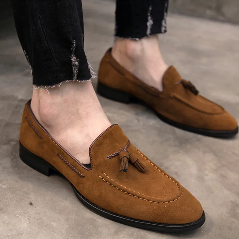 vaca real britânico dos homens vestido oxfords