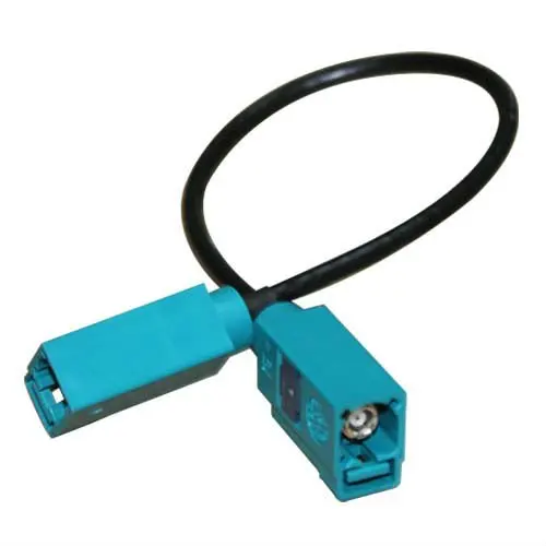 

common used Fakra Plug straight to Fakra Plug connector RG174 "Z" pigtail cable