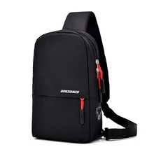 Мужская нагрудная сумка с защитой от воровства, полиэстер, на молнии, женские сумки-мессенджеры, мужская дорожная сумка, современная сумка на плечо, унисекс, сумка через плечо