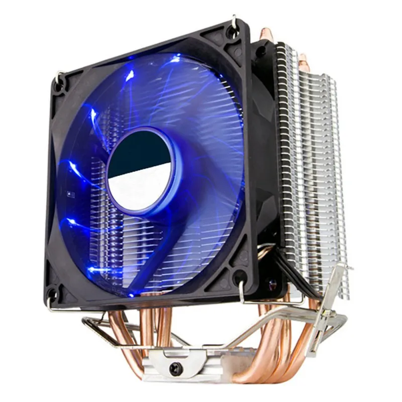 

135mm Dual Copper Tube PC CPU Cooler Cooling Fan Efficient Silent Fans For Intel AMD Processor