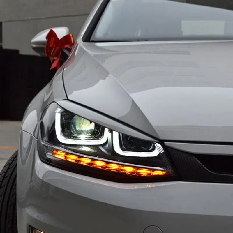 Neblineros Luces Para Авто Cob Дневной ходовой стиль Automovil светодиодные фары Задние