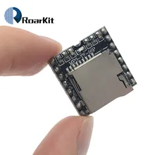 DFPlayer мини mp3-плеер модуль MP3 декодирование голоса доска Sup порт ing TF карта u-диск IO/последовательный порт/AD MP3-TF-16P для Arduino UNO