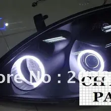 МИЦУБИСИ ГАЛАНТ Ангел глаз фары в сборе, с BI-XENON проектор
