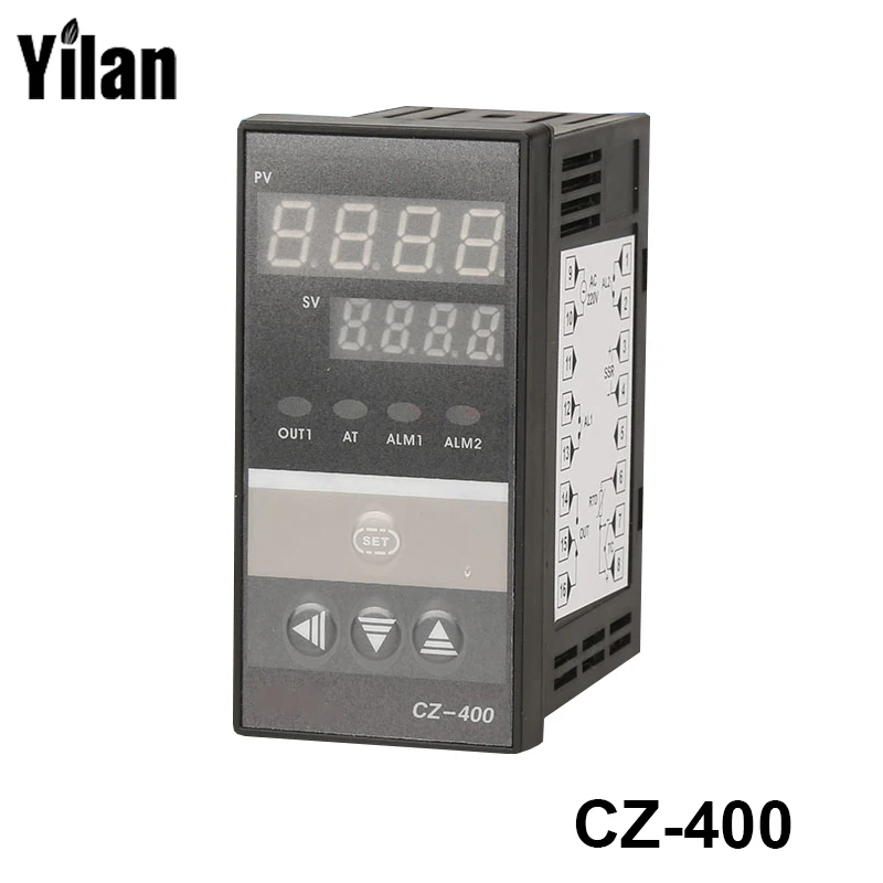 

PID Digital Temperature Controller RKC REX-C400 Universal Input Relay Output Vertical type for Automatic Packing Machine